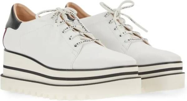 Stella Mccartney Sneakers Con Zeppa "Elyse" in wit