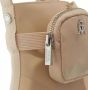 STEVE MADDEN Tanker-P Bootie Beige Nylon Veterboots Dames - Thumbnail 8