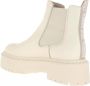 Steve Madden Veerly Boots Bone Suède en Leren Enkellaarzen Beige Dames - Thumbnail 4