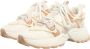 Steve Madden Tazmania chunky sneakers zilver goud cream - Thumbnail 3