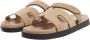 Steve Madden Leren slippers met klittenband model 'MISSILE' - Thumbnail 7