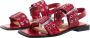 Steve Madden Saria-E lak sandalen rood - Thumbnail 2