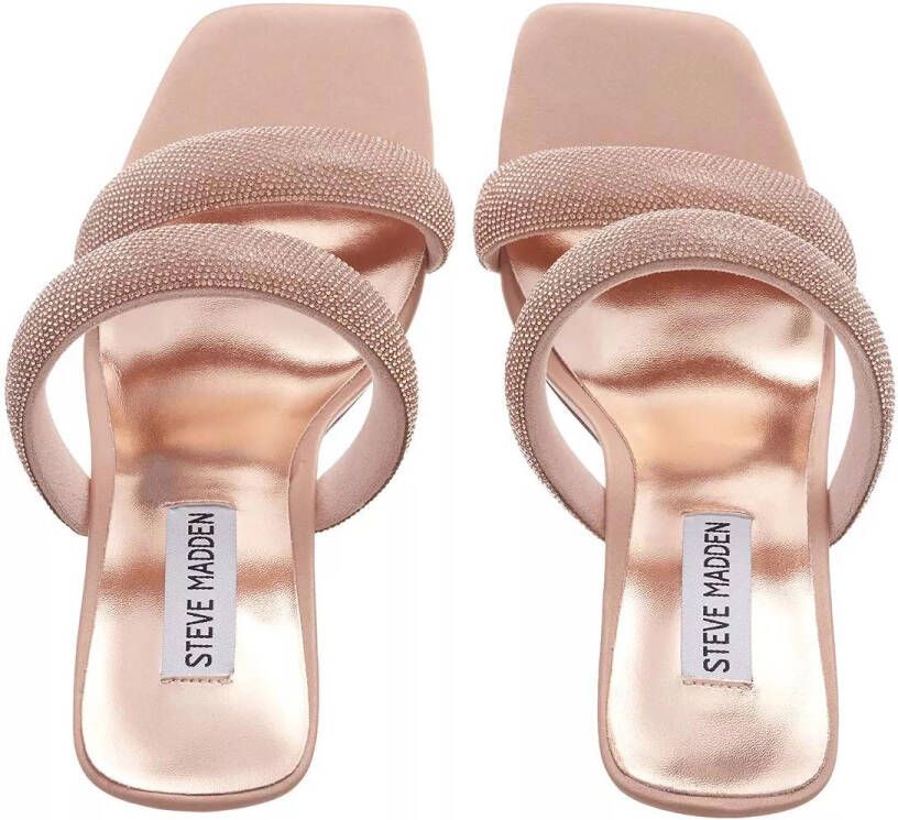 Steve Madden Slippers Top Notch in roségoud