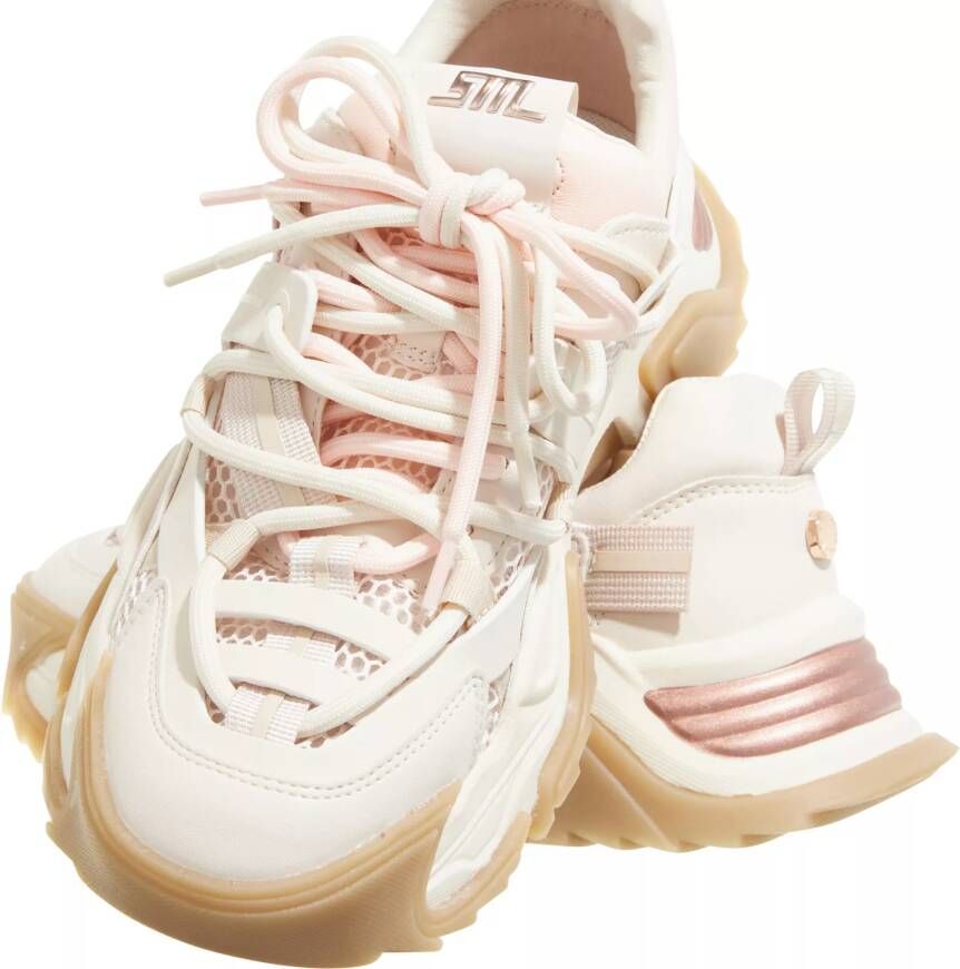 Steve Madden Kingdom-E chunky sneakers creme roségoud - Foto 6
