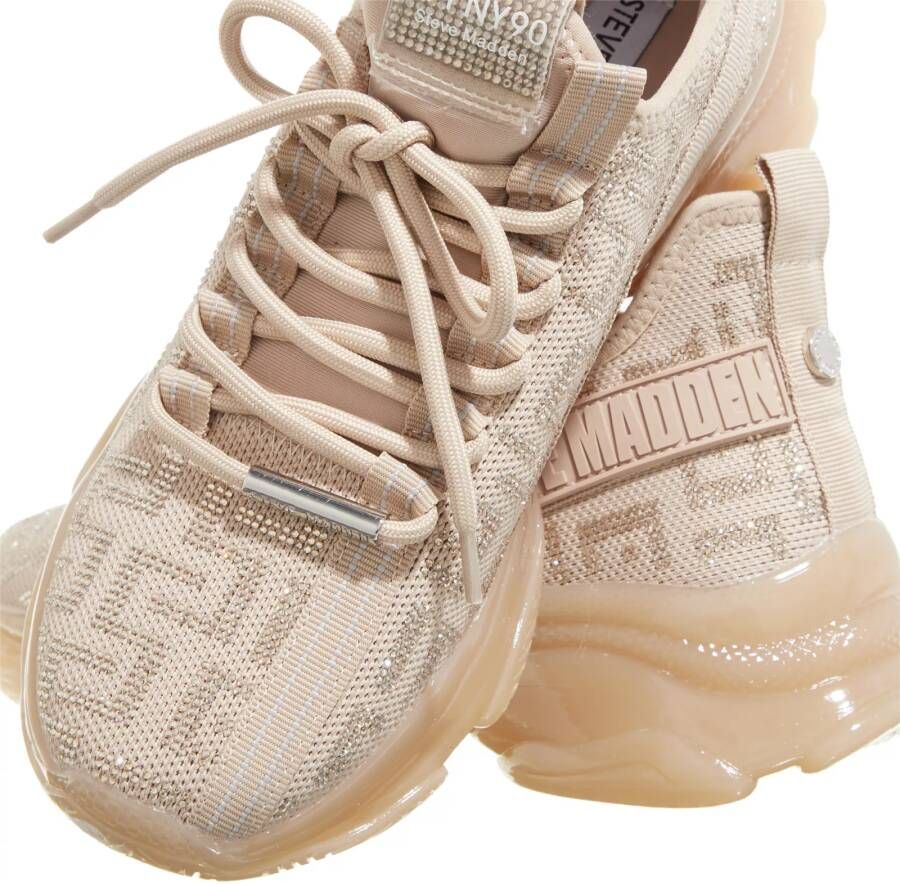 Steve Madden Low-Top Sneakers Maxout in beige
