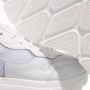 Steve Madden pitty sneakers dames wit white-mesh synthetisch - Thumbnail 3