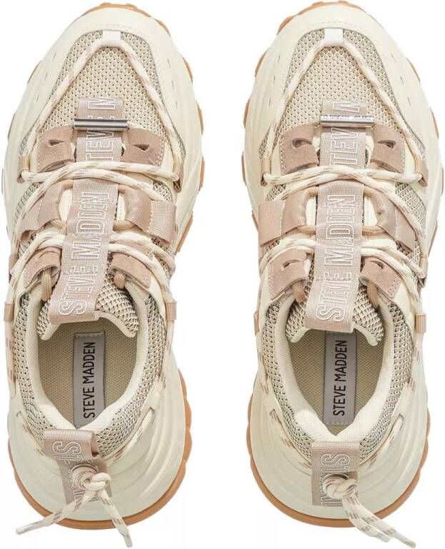 Steve Madden Tazmania chunky leren sneakers wit grijs - Foto 12