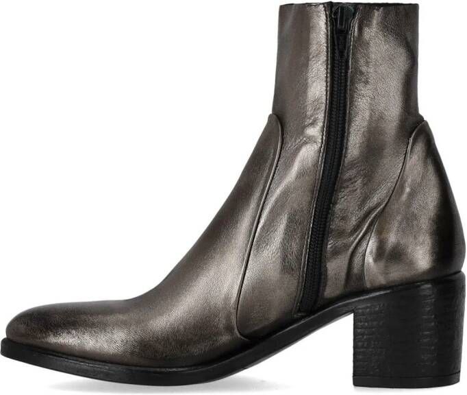 Strategia Boots Grey Heeled Ankle Boot in grijs