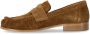 Strategia Cognac Suede Loafer in bruin - Thumbnail 1