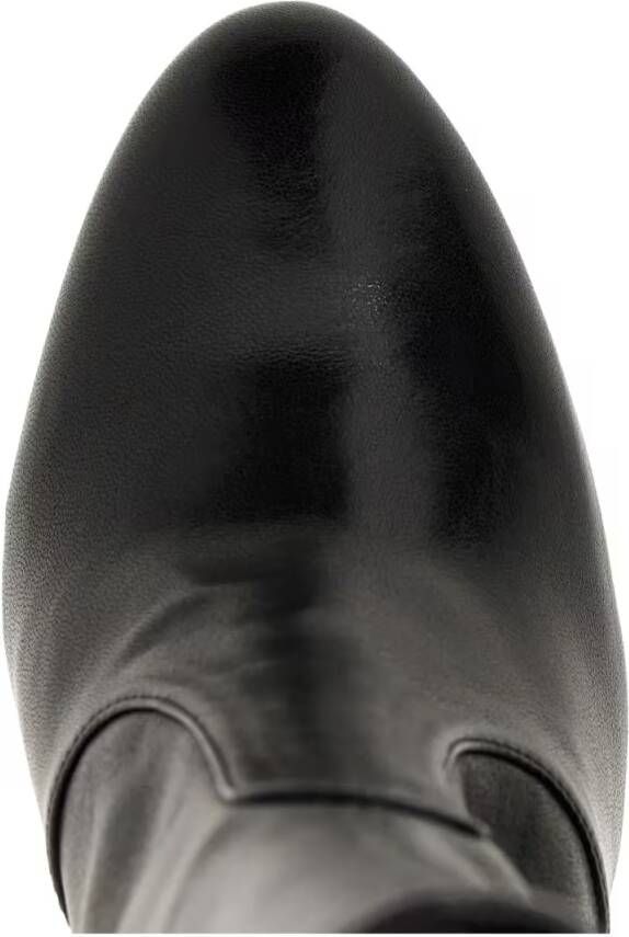 Stuart Weitzman Boots Lux Curl Ankle Boots in zwart