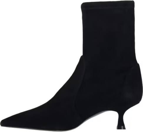 Stuart Weitzman Enkellaarzen Naomi 50 Bootie in zwart