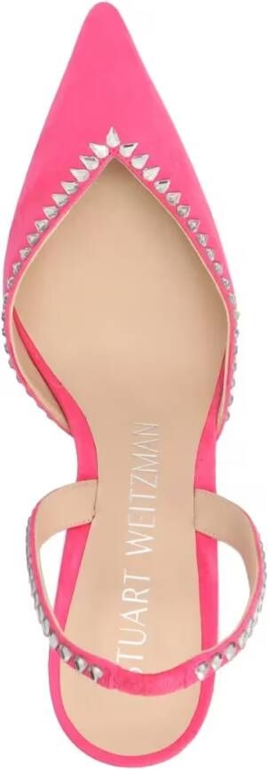 Stuart Weitzman Hoge hakken 'Gmct' Slingbacks in roze