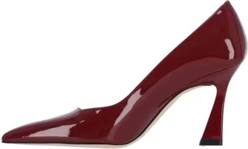 Stuart Weitzman Hoge hakken "Vinnie 85" Pumps – Burgundy in rood