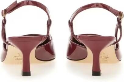 Stuart Weitzman Hoge hakken "Vinnie" Slingback in rood