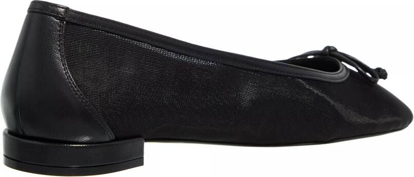 Stuart Weitzman Loafers Arabella Ballet Flat in zwart