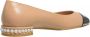 Stuart Weitzman Loafers Pearl Flat in beige - Thumbnail 1