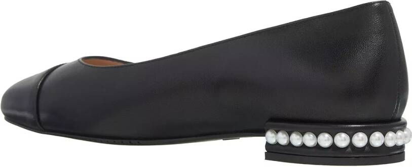 Stuart Weitzman Loafers Pearl Flat in zwart