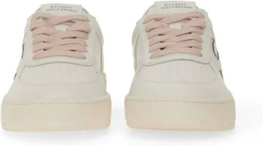 Stuart Weitzman Low-Top Sneakers Sneaker With Logo in wit