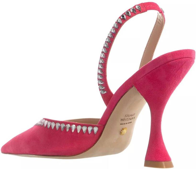 Stuart Weitzman Pumps & high heels Gemcut Xcurve 100 Slingback Pump in roze