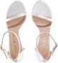 Stuart Weitzman Nudist Disco Hoge Hak Sandalen White Dames - Thumbnail 2