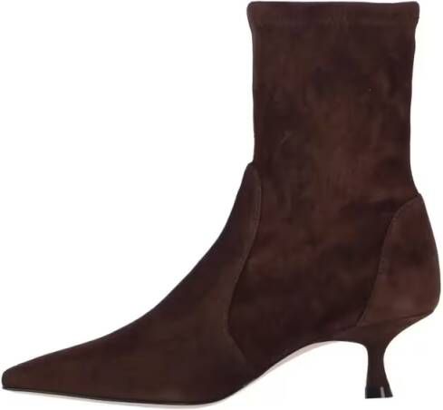Stuart Weitzman Sandalen Naomi 50 Bootie in bruin