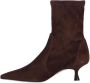 Stuart Weitzman Sandalen Naomi 50 Bootie in bruin - Thumbnail 1