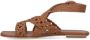 Stuart Weitzman Sandalen "Thea" Slingback Sandals – Brown in bruin - Thumbnail 1
