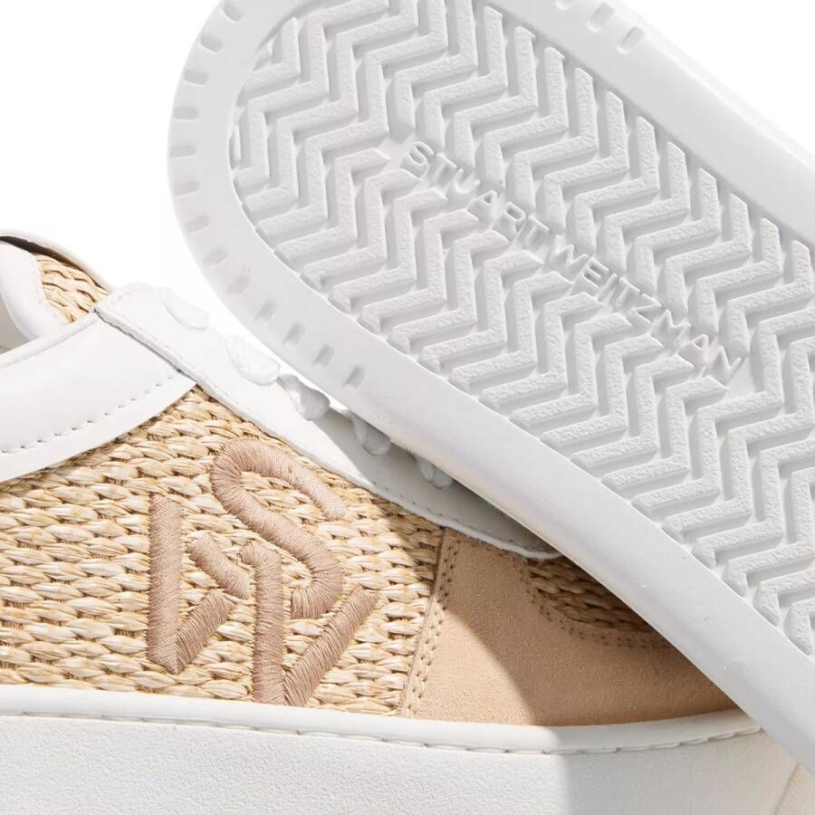 Stuart Weitzman Sneakers Sw Courtside Logo Sneaker in beige