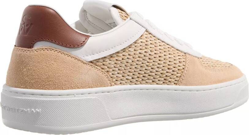 Stuart Weitzman Sneakers Sw Courtside Logo Sneaker in beige