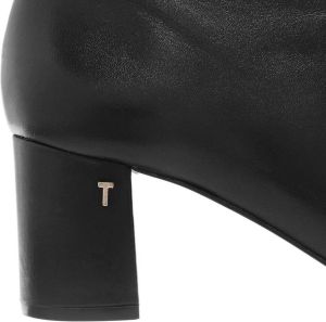 Ted Baker Boots & laarzen Leather Block Heel Ankle Boot in black