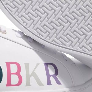 Ted Baker Sandalen Artii Branded Leather Cupsole Sneaker in white