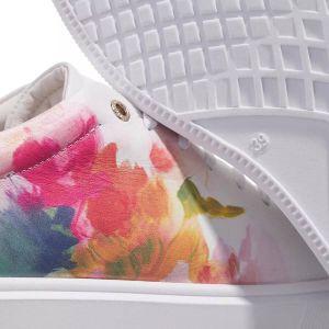 Ted Baker Sandalen Tennia Art Print Platform Sneaker in white