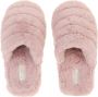 Ted Baker Slippers & Mules LOPSEY Faux Fur Mule Slipper in poeder roze - Thumbnail 3
