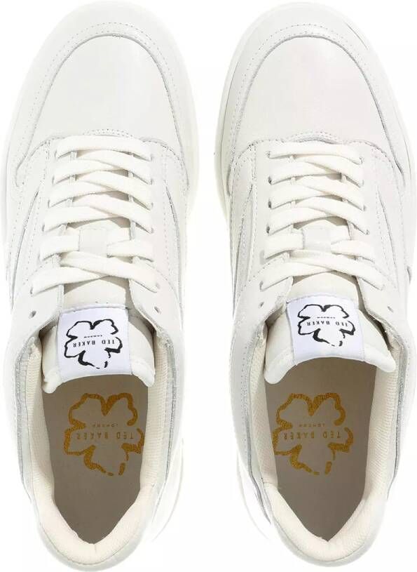 Ted Baker Sneakers Low Top Leather Sneaker in wit