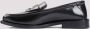The Attico Zwarte Amanda Loafer Schoenen Black Dames - Thumbnail 2