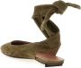 The Attico 'Cloe' Ballet Flats in grijs - Thumbnail 1