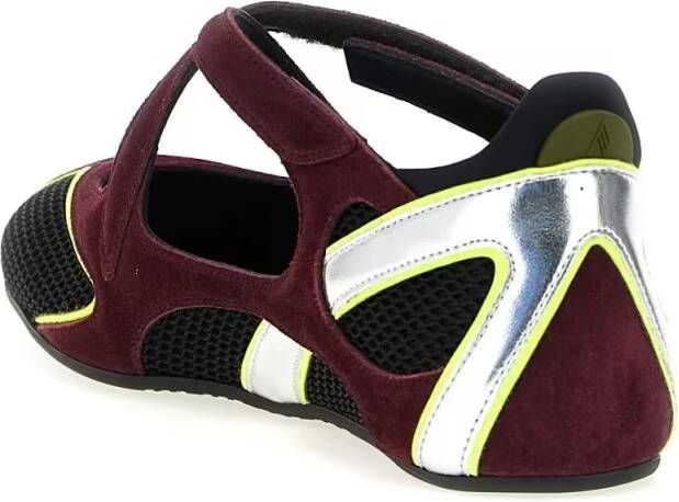 The Attico 'Floor 01' Ballet Flats in meerkleurig