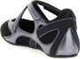 The Attico 'Floor 01' Ballet Flats in zwart - Thumbnail 2