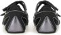 The Attico "Floor 1" Ballerina Flat in zwart - Thumbnail 1