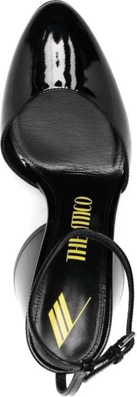The Attico Hoge hakken slingback luz 105mm black in zwart