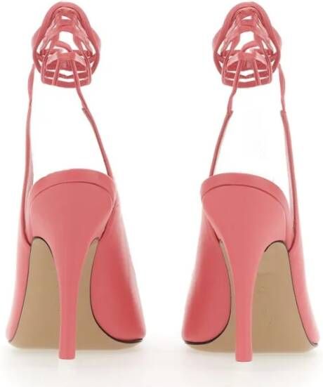 The Attico Hoge hakken Venus Pumps in roze
