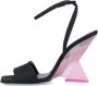 The Attico Zwarte hoge hak sandalen Black Dames - Thumbnail 2