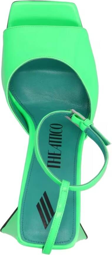 The Attico Sandalen 'Piper' Sandals in groen
