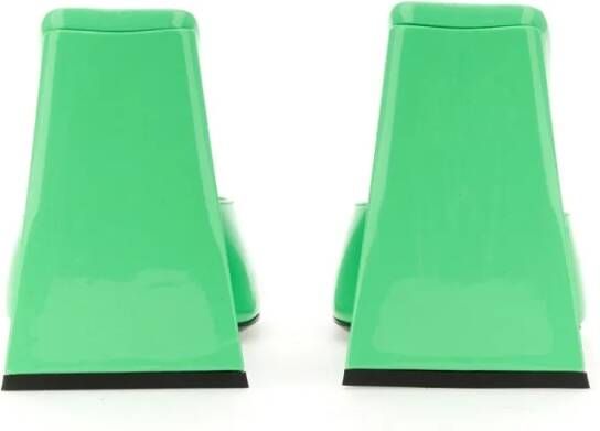 The Attico Slippers & Mules Mule Devon in groen