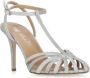The Seller Sandalen Silver Leather Sandals in zilver - Thumbnail 1