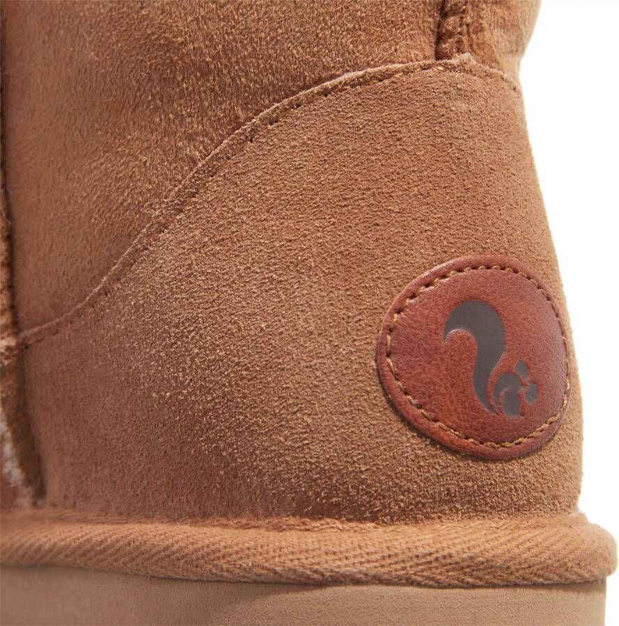 Thies Sneakers 1856 Classic Sheepskin boot cashew (W) in bruin
