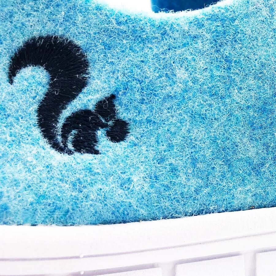 thies Low-Top Sneakers PET Sneaker light sky vegan aus recycelt in blauw