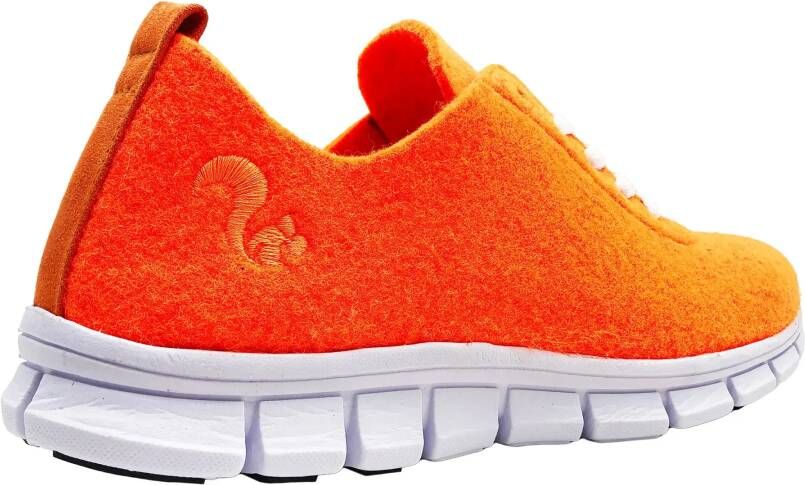 Thies Low-Top Sneakers PET Sneaker neon orange vegan aus recyce in oranje - Foto 3