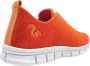 Thies Low-Top Sneakers PET Sneaker orange vegan aus recycelten in rood - Thumbnail 2