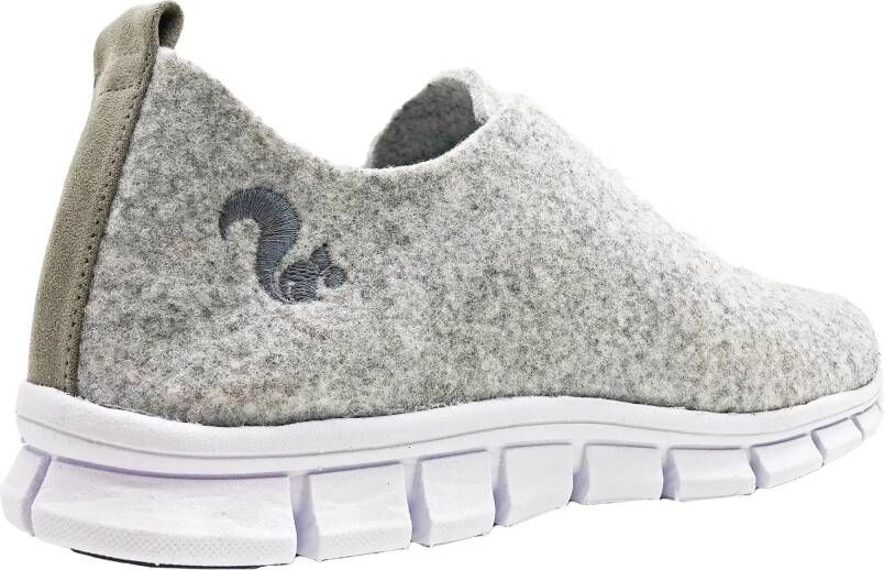 thies Low-Top Sneakers PET Sneaker stone grey vegan aus recycel in grijs